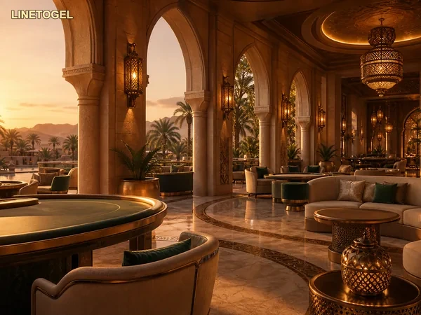 Visual permainan Snooker dengan tampilan modern